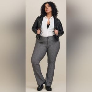 Trouser Boot Studio Luxe Ponte Mid-Rise Pant